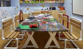 大型早教中心设计效果图,早教中心设计效果图