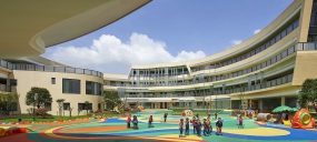 1400平幼儿园装修设计实景图,幼儿园装修设计实景图