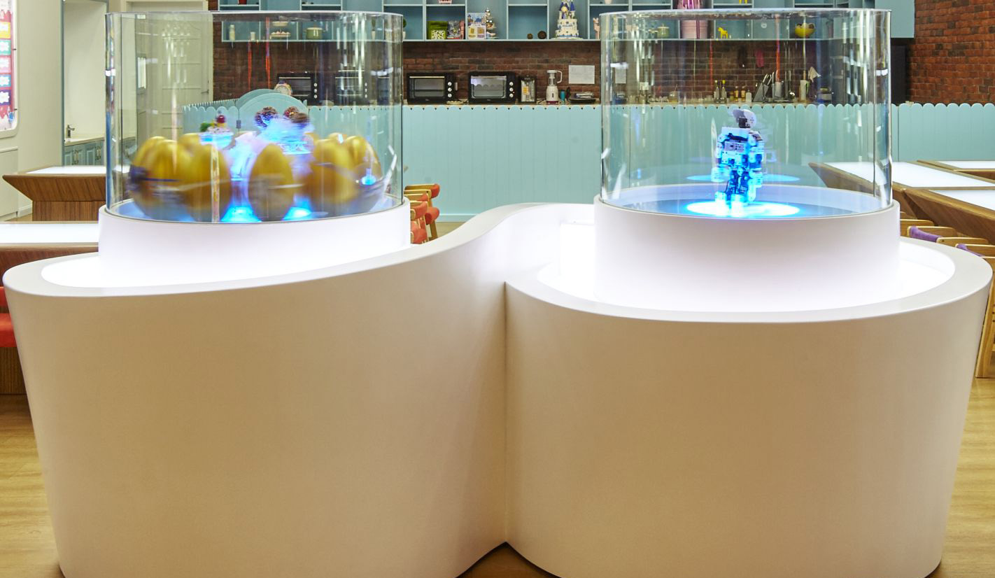 500平培训中心空间布局实景图,培训中心空间布局实景图