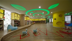 早教中心空间设计效果图,早教中心空间设计效果图