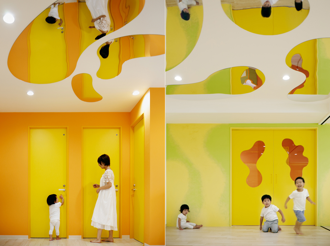 上海美丘第一幼儿园,幼儿园空间设计效果图