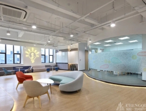 长投学堂办公室装修,理财机构办公室装修案例