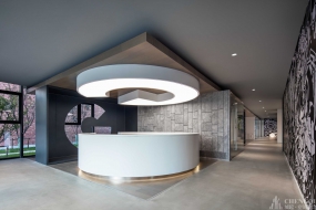 办公室前台设计效果图,办公室前台设计效果图