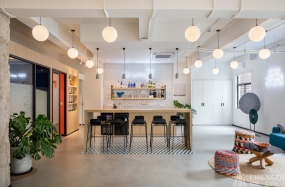 办公室茶水间装修设计效果图欣赏,茶水间设计效果图