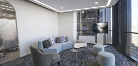 简约时尚风格洽谈区装修设计效果图,洽谈区装修设计效果图