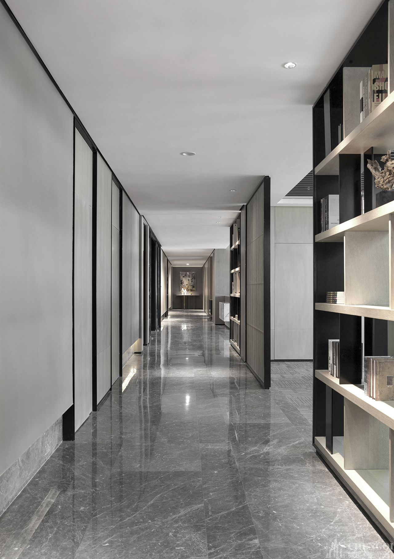 现代简约SPA会所装修设计图,简约SPA会所装修设计图