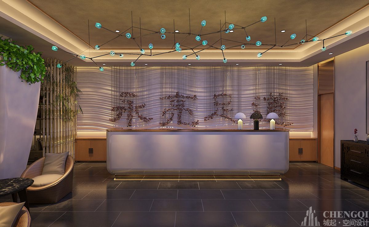 足浴馆装修设计实景图,足浴馆装修设计案例图