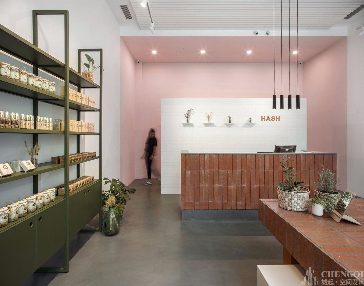 护肤品店装饰图片,护肤品店装饰案例图