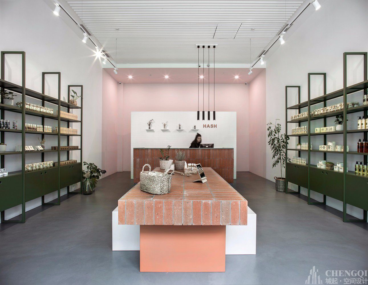 护肤品店装修图片,护肤品店装修案例图