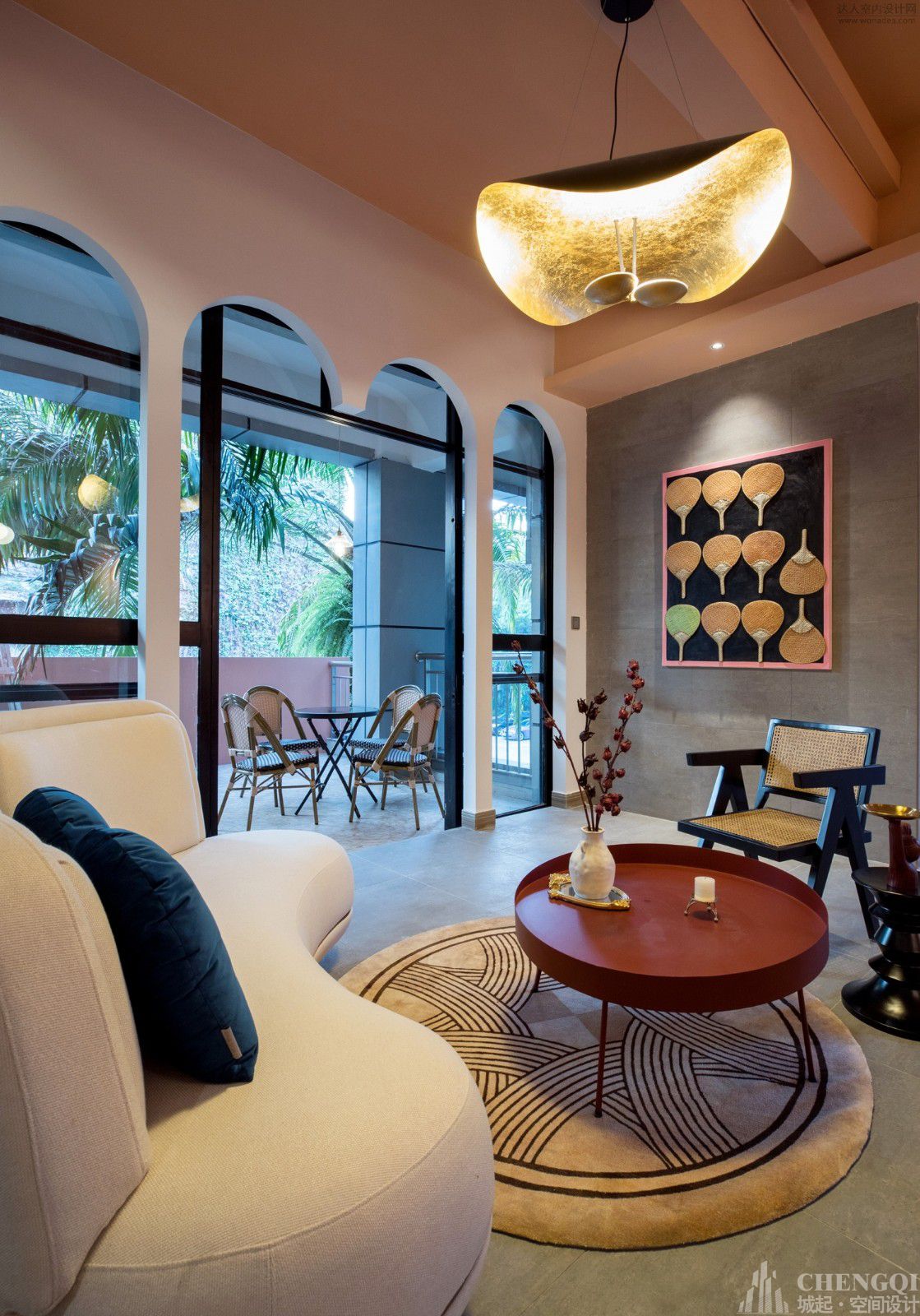 美容院装修布局图,美容院装饰图片