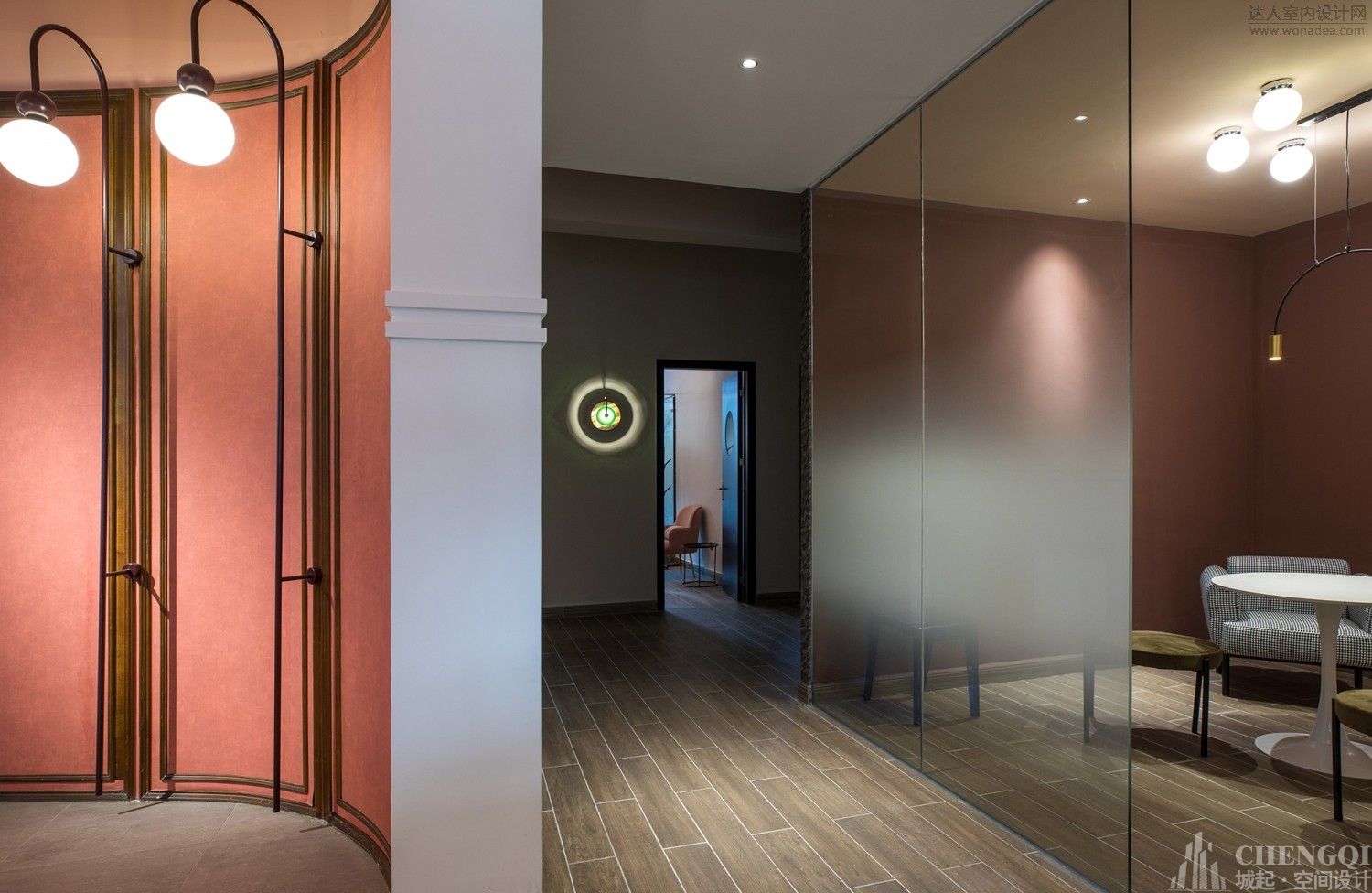 美容院装饰案例图,美容院装饰效果图