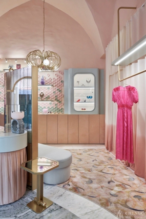 女装店装饰效果图,女装店设计图片