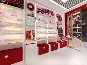 化妆品店装饰效果图