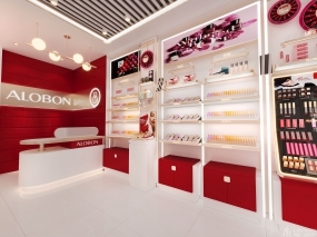 化妆品店装修效果图