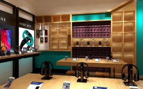 智能数码店空间设计图片,智能数码店空间设计实景图