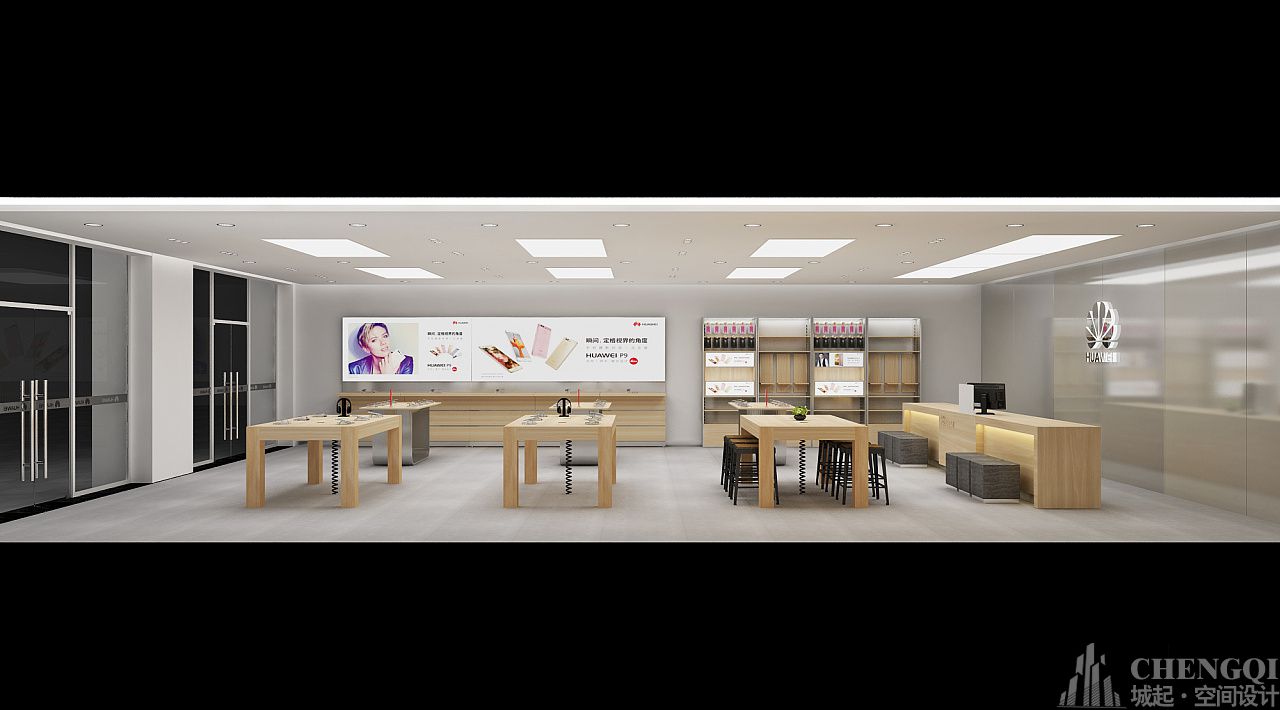 手机体验店装饰图片,手机体验店装饰实景图