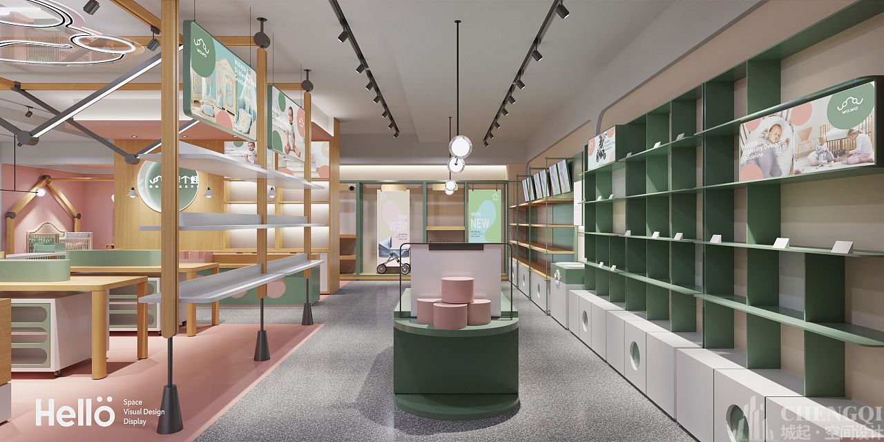 母婴店设计图片,母婴店设计实景图