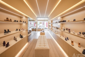 鞋店装饰设计实景图,鞋店装饰设计案例图