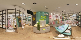  儿童生活用品装饰效果图