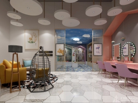 儿童生活用品空间设计效果图