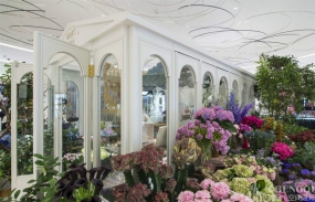 花店空间装饰实景图,花店空间装饰图片