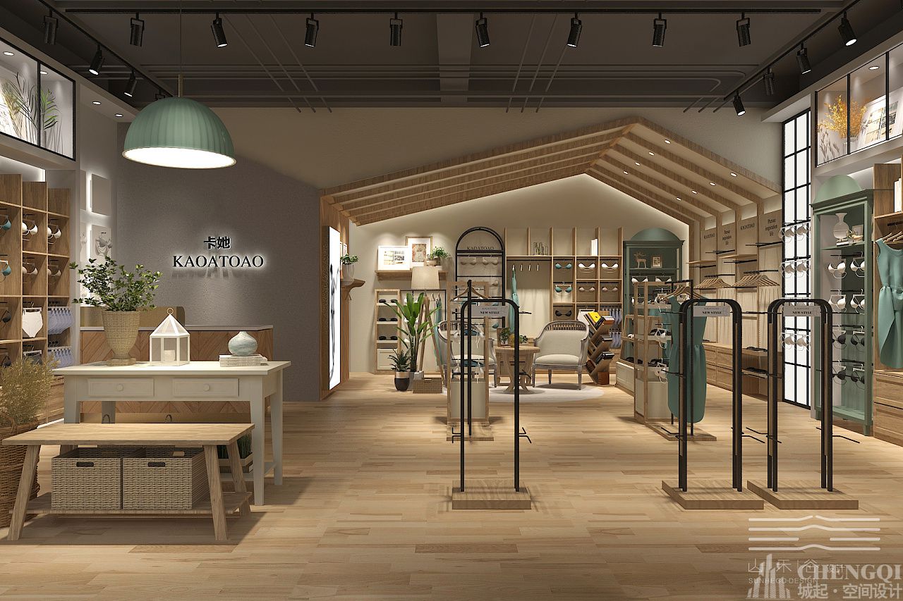 内衣店装修实景图,内衣店装修图片