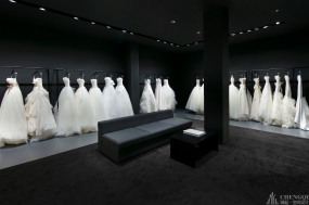 婚纱店布局实景图,婚纱店布局效果图