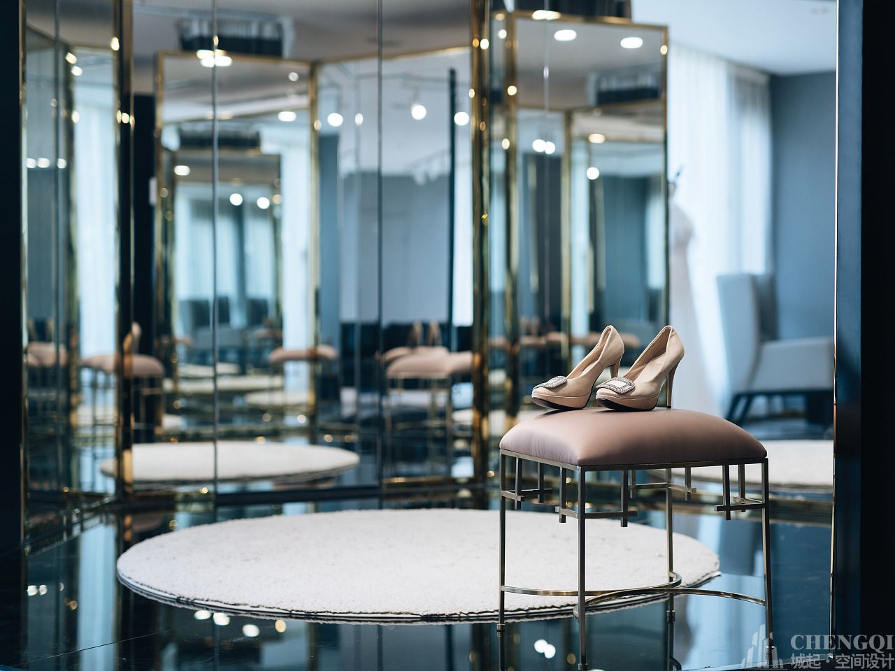 婚纱店装修效果图,婚纱店装修设计案例效果图