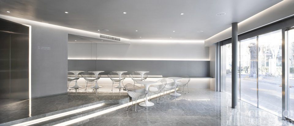 蛋糕店布局效果图,蛋糕店空间设计实景图