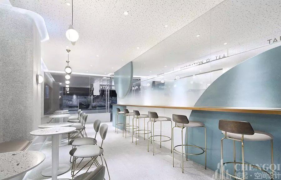 奶茶店装修实景图,奶茶店装修图片