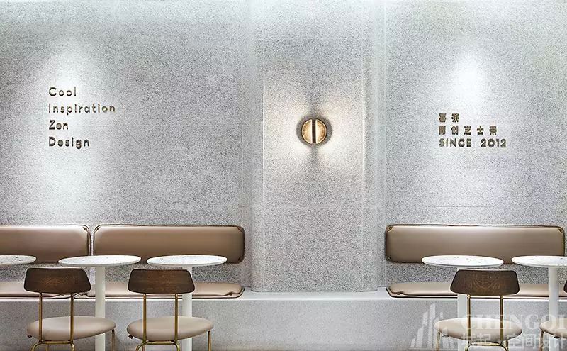 奶茶店装修设计效果图,奶茶店设计实景图