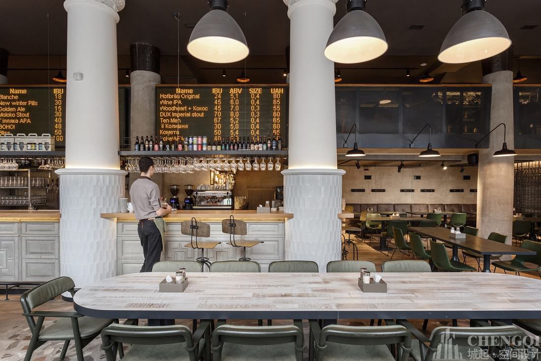 西餐厅设计效果图,西餐厅装修图片