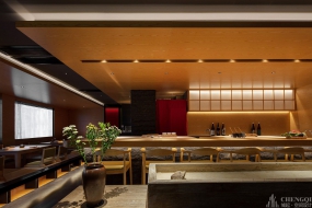 料理店空间设计效果图