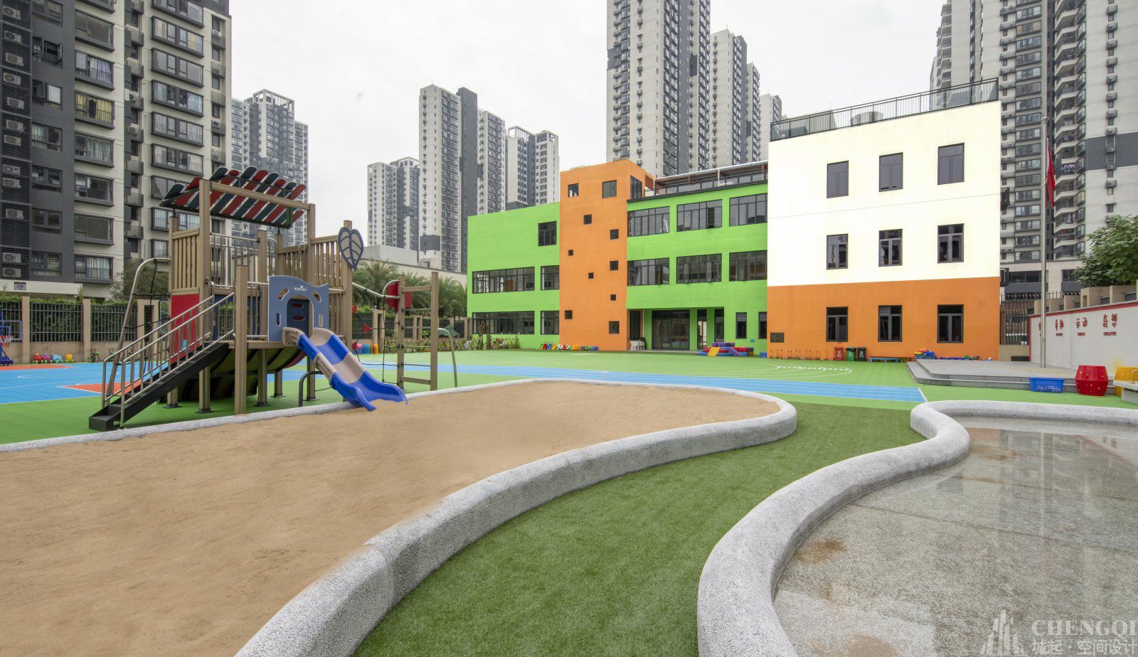 学校设计实景图,学校设计案例图