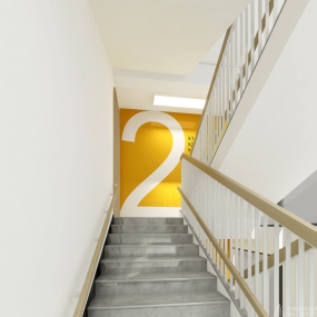 学校装修设计效果图,学校设计实景图