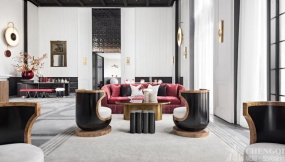 售楼部空间设计实景图