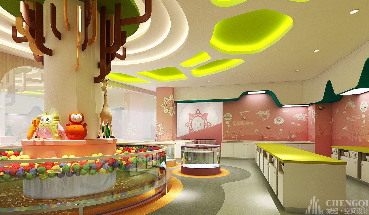 游泳馆装修设计案例图,游泳馆装修设计实景图