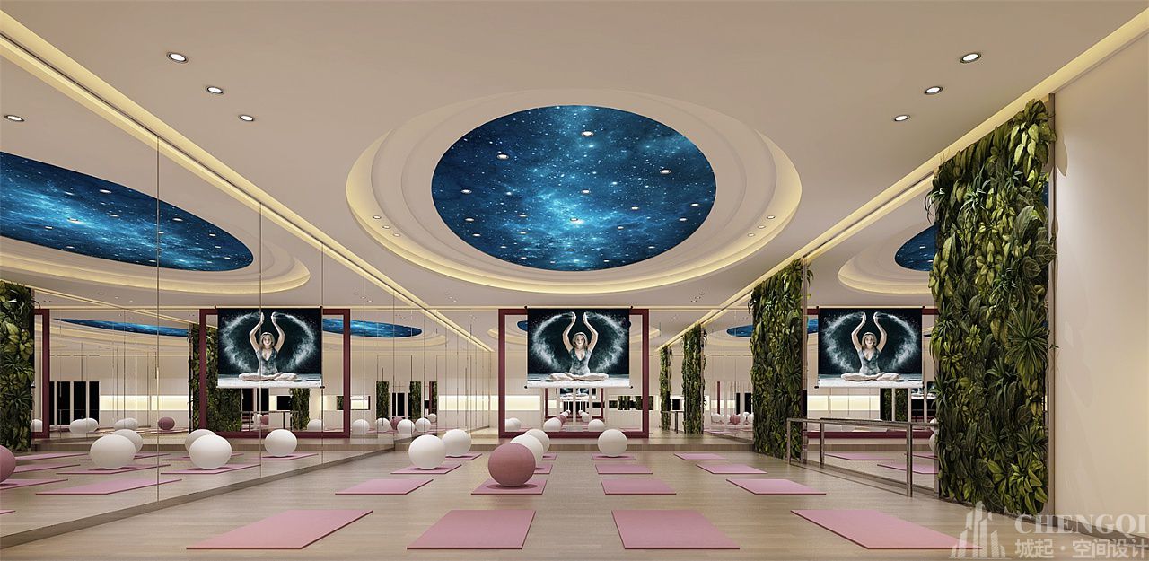 舞蹈房设计案例图,舞蹈房设计图片