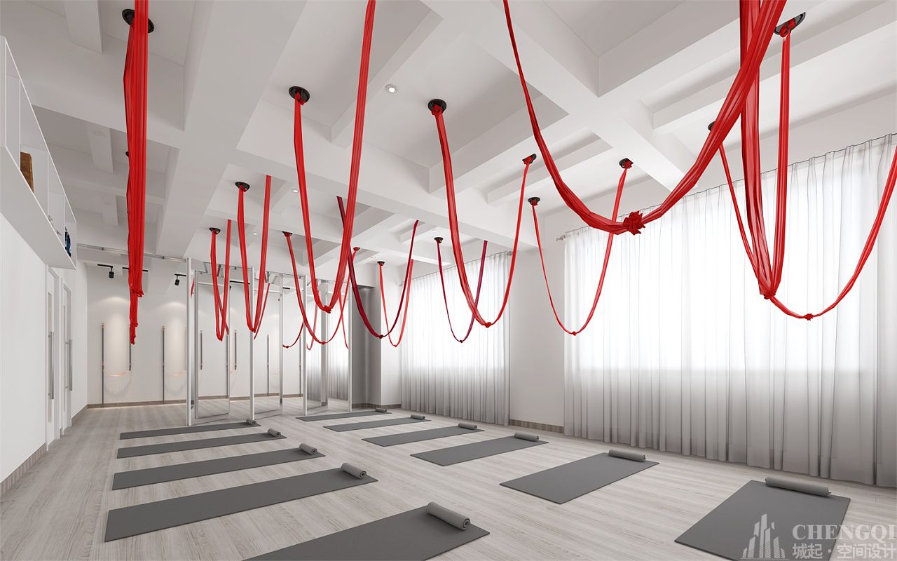 舞蹈房装饰实景图,舞蹈房装饰效果图