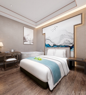 宾馆装修设计实景图