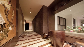 宾馆空间装饰实景图