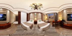 宾馆空间装饰案例图
