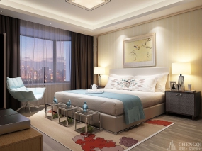 宾馆空间设计效果图,宾馆装饰图片