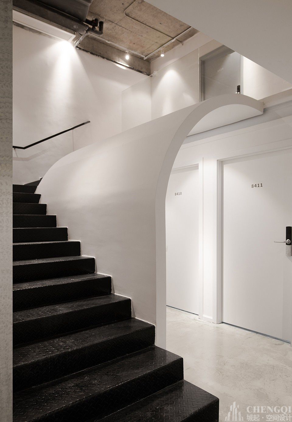 旅店空间设计效果图,旅店装修设计高清图