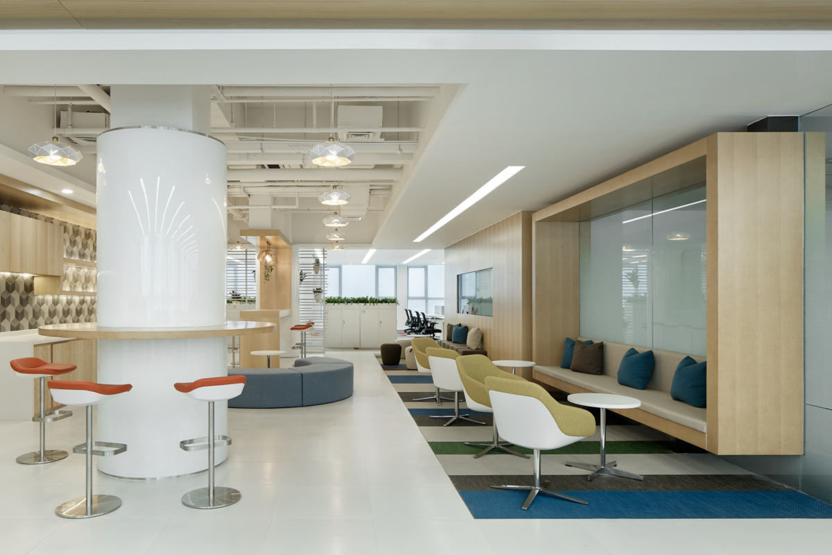 商务稳重类型洽谈区装饰设计效果图,洽谈区装饰设计效果图