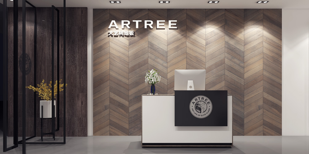 简约风展厅装修设计效果图,展厅设计案例图