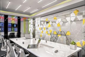 小型会议室室内装饰设计效果图片