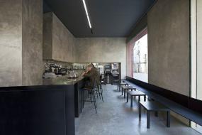 咖啡厅小门面吊顶装修效果图片