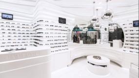 眼镜店橱窗效果图