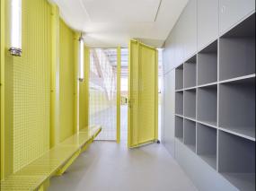 健身房loft钢结构装修效果图